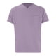thumbnail image 4 of Camisetas Prolriy para hombre, informales, de primavera y verano, con cuello en V, lisas, de manga corta, blusas, moradas, talla XXXXL, 4 of 8