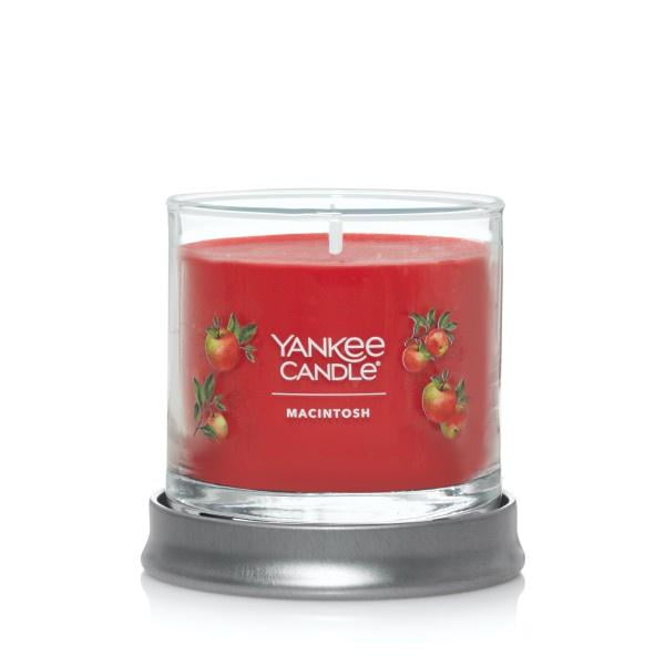 Yankee Candle Small Tumbler Scented Single Wick Jar Candle, Macintosh, 4.3 oz (Pack of 2)