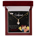 thumbnail image 5 of To My Girlfriend  Today & Forever Alluring Ribbon Necklace Message Card, 5 of 20