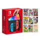 thumbnail image 1 of 2021 New Nintendo Switch OLED Model White Joy Con 64GB Consola Pantalla HD y puerto LAN Dock Super Mario Deluxe 8 Game Bundle with Mytrix Accessories - Great Holiday Gift Nintendo HEGSKABAA, 1 of 2