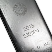 100 oz Silver Bar - Royal Canadian Mint (2015/.9999 Fine)