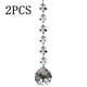 thumbnail image 2 of Colgante de cristal de 20 mm, colgante de atrapasueños de cristal de prisma transparente en forma de lágrima con cuentas octogonales para candelabro, florero, fiesta de jardín, decoración de boda, 2 of 6