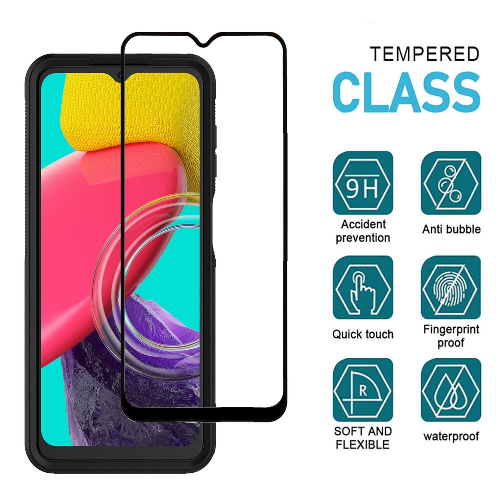 Screen Protector Is A Samsung A01 Waterproof Njjex [1-Pack