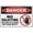 Warning Sign 4, variant on Danger Flammable Sign 8"x12", Aluminum Tin Warning Signs for Home Outdoor Garden, Weatherproof Fire Hazard Sign for Storage