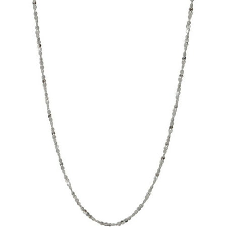 - Women's Sterling Silver Serpentine Necklace, 20