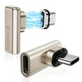 thumbnail image 1 of Adaptador Magtame Magnético de Ángulo Recto USB C 240W 40Gbps 4K, 1 of 7
