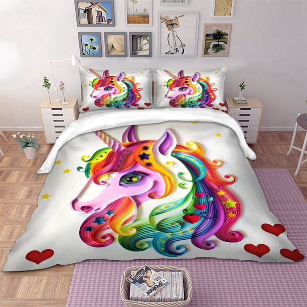 Juego de cama Melt my Heart Unicorn