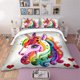 thumbnail image 1 of Juego de cama Melt my Heart Unicorn, 1 of 6