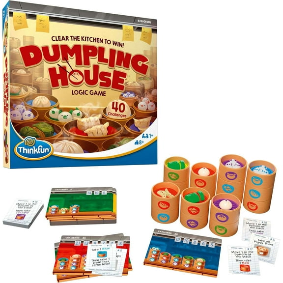 Dumpling House Logic Game (40 Challenges)