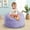 Purple, variant on Hobestluk Bean Bag Chairs 2.5FT Bean Bag Chair with Memory Foam Filled & Plush Faux Fur Cover Small Bean Bag Chairs for Playroom, Living Room, Bedroom (Purple)