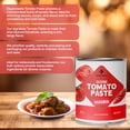 thumbnail image 6 of Dependable Food Tomato Paste, Kosher, Gluten Free, & Vegan Canned Tomato Paste, 6.94-lb Bulk Can, 6 of 6