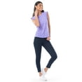 thumbnail image 2 of Lee Womens and Plus Ruffle Sleeve Crewneck Tank Top, S-4X, 2 of 7