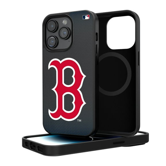 Boston Red Sox Linen Logo iPhone Magnetic Bump Case