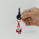 thumbnail image 3 of Christmas Decorations Clearance!! Christmas Creative Luminous Keychain Cute Santa Claus Pendant Christmas Tree with Light and Sound Small Gift, 3 of 7