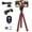 Red, variant on Phone Tripod, Flexible Octopus Tripod with Wireless Remote, Phone Holder Mount, Portable Camera Tripod Compatible for iPhone Android Phone (Black)