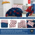 Jay Franco Marvel SpiderMan Superhero Comforter & Sheet 5 Piece Queen