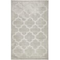 thumbnail image 6 of Unique Loom Trellis Shag Collection Area Rug - Traditional (4' 1" x 6' 1" Rectangle Gray), 6 of 10