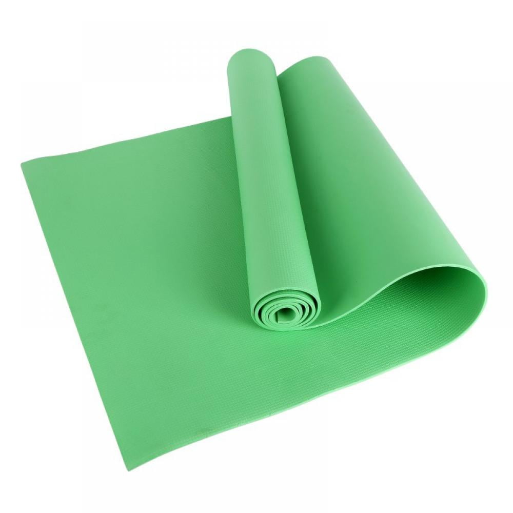 Home Yoga Mat Thick for Pilates Gym Exercise Gym Physio Fitness Carry Strap 