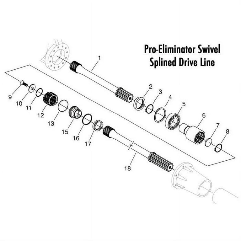 Winters Swivel Spline Coupler 2975 Winters Swivel Spline Coupler 2975