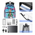 thumbnail image 4 of Fotbe Beach Flamingo Trio Mochila Ligera Casual para Laptop para Hombres y Mujeres, Mochila Impermeable de Uso Diario, Mochila para Universidad, 4 of 6