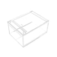 thumbnail image 4 of ROMANSENTIAL 1Pcs Acrylic Transparent Reptile Breeding Container For Turtle Snakes Spiders 10.5X8X6Cm, 4 of 7