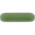 thumbnail image 5 of Hard Shell Eyeglass Case Clamshell Fits Small to Medium Frame Glasses for Women Men, Mod Green and White, 5 of 5
