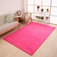 thumbnail image 6 of NUZYZ Antiskid Thicken Coral Fleece Floor Mat Rug Carpet Living Room Bedroom Decor Beige Yellow 50*80cm, 6 of 7