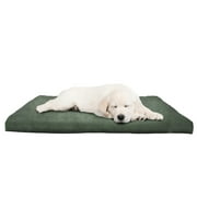 3-Inch Egg Crate Style Foam Orthopedic Dog Bed, Microsuede, and Non-Slip Crate Bed by PETMAKER (Forest)