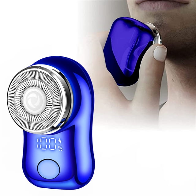Jusqu'à 45 % de Réduction sur Rasoir Naittoop pour Hommes, Taille de Poche, Mini Rasoir Portable, Rasoir Humide et Sec, Rasoir Rechargeable USB, Utilisation Facile, Adapté pour Maison, Voiture, Voyage