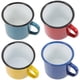 thumbnail image 1 of Enamel Cups Simple Style Water Cup Easy To Clean For Camping Picnic 4Pcs, 1 of 4