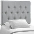 thumbnail image 2 of Modway Clique Twin Headboard in Sky Gray, 2 of 4