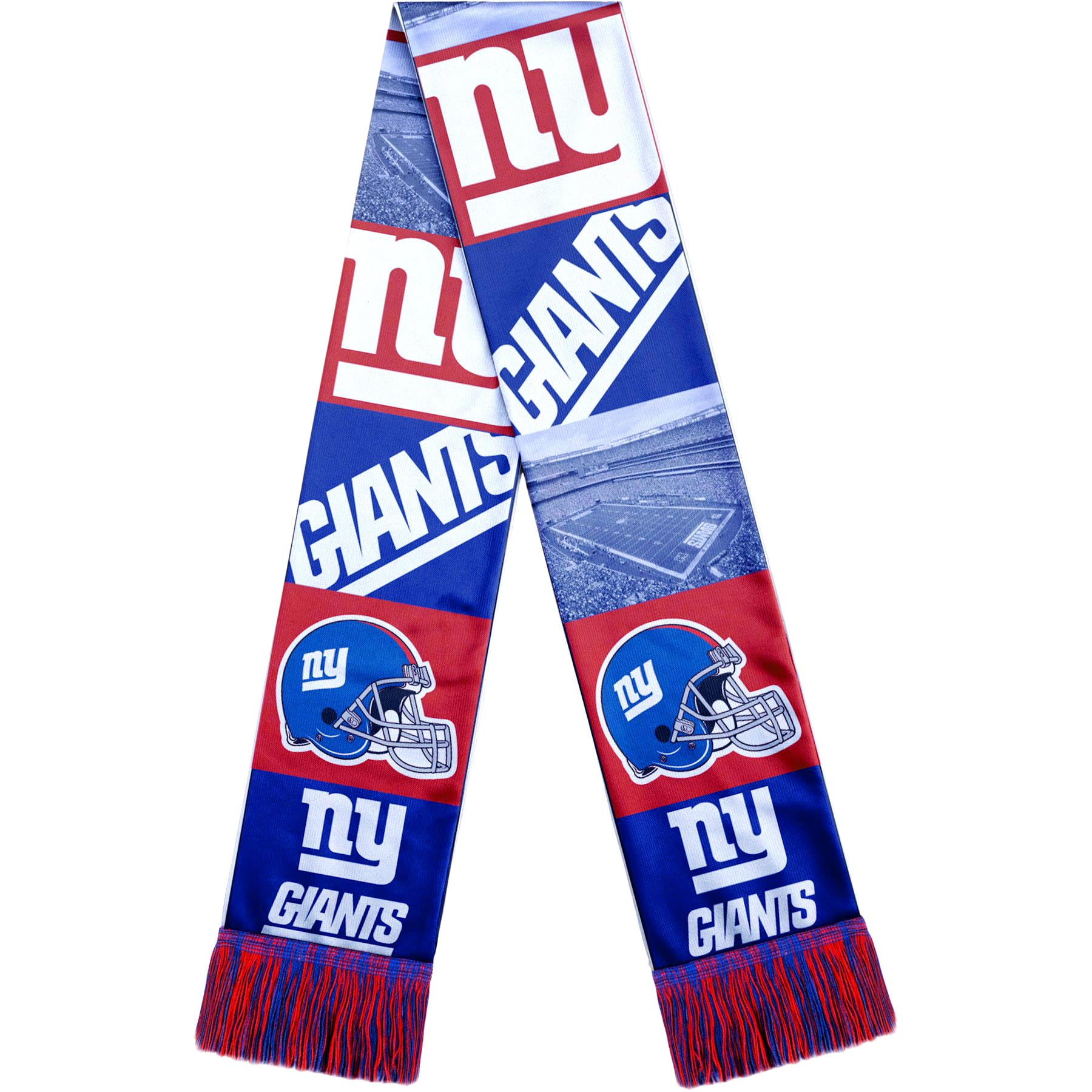 New York Giants NFL Sublimated Printed Logo Scarf Forever