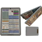 Nursing Clipboard -Great for Clinical rotations (Gray)
