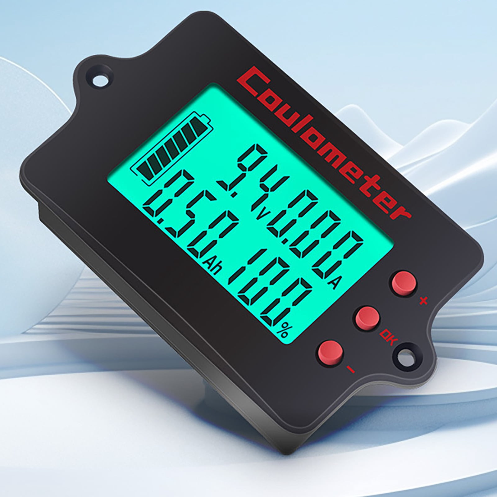 Digital Power Meter with Energy Storage Multifunction Voltages & Current Meter for Monitoring Voltages & Current Up to 100A
