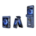 thumbnail image 1 of Estuche GANGXUN para Samsung Galaxy Z Flip 5, soporte giratorio 360°, estilo mecánico y magnético, 1 of 5