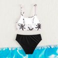 thumbnail image 5 of Sentuca Swimsuit Girls Tankini 2 Piece Swimwear Set Summer Beach Bathing Suit for Kids 7-15 Years, 5 of 8
