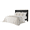 Black, variant on Frostbloom Queen Size White Velvet Bed Frame with Vertical Channel Tufted Wingback Headboard – Platform Design