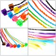 thumbnail image 5 of Guirnalda de flores nupcial, diadema Artfen, corona de flores, corona para el pelo, cinta ajustable, festivales de boda, pasta de frijol rojo, 5 of 5