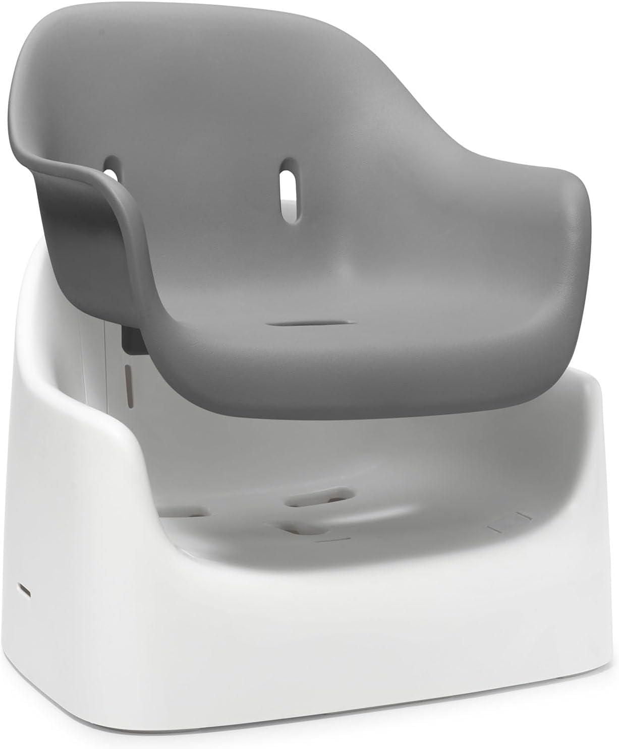 OXO Tot - Rehausseur Nest avec harnais ajustable à trois points - Rehausseur confortable et sécurisé pour les tout-petits à partir de 9 mois - Gris