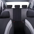 thumbnail image 4 of CAR PASS Line Rider 11PCS Universal Fit Car Seat Cover -100% Breathable with 5mm Composite Sponge Inside,Airbag Compatible (Black with Gray), 4 of 13