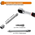thumbnail image 5 of 46 Pcs Socket Screwdriver Set - 1-4" With Ratchet, Wrenches, Bits, Extensions, Adaptor & Tool Box - Complete Kit | For Home Use & Professional Use | Compact, Portable Design, Easy Use, 5 of 5