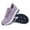 Dark purple, variant on Women's Slip on Wide Toe Box Walking Shoes Hands-Free Arch Support Orthotic Air Sneakers Plantar Fasciitis