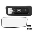 thumbnail image 2 of Unique Bargains Rearview Mirror Lower Glass Heated Blind Spot Right Side for Mercedes-Benz Sprinter, 2 of 7