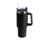 thumbnail image 1 of Taza térmica de acero inoxidable con tapa de pajita, 1,2 L, 1 of 8