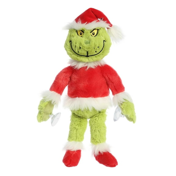 Aurora - Medium Green Dr. Seuss - 12" Stuck On You Grinch - Whimsical Stuffed Animal