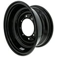 thumbnail image 2 of Polaris 1523451-067 Black Front Wheel Rim 12x6 Ranger Sportsman EV, 2 of 9