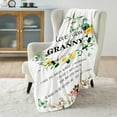 thumbnail image 2 of Grandma Gifts Blanket, Gifts for Grandma Birthday,Happy Birthday Grandma Grandmother Gifts, Best Grandma Gifts, Grandma Gifts Ideas for Mothers Day Christmas Throw 60"x50", 2 of 6