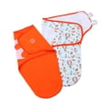 thumbnail image 2 of insular Baby Swaddle Wrap Manta Paquete de 2 Suave algodón Dibujos animados, 2 of 6