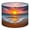 Color 4, variant on Linen Drum Lamp Shades Sunset Beach Tropical Coastal Landscape Nature Seascape Palm 13" x 13" x 10" Lampshade for Table Lamps Floor Lamps Lamp Shade Replacement Easy Assembly Required