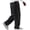 37#Black, variant on Casual Corduroy Pants for Men Big and Tall Wide Leg Elastic Waist Loose Fit Jogger Pants with Pockets Vintage Streetwear Trousers